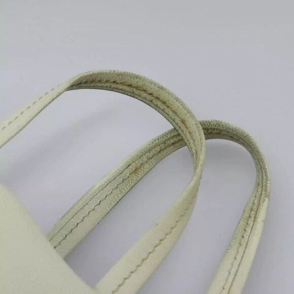 CELINE Tote Bag Leather 2way Red Auth ep7482 - Picture 7 of 16